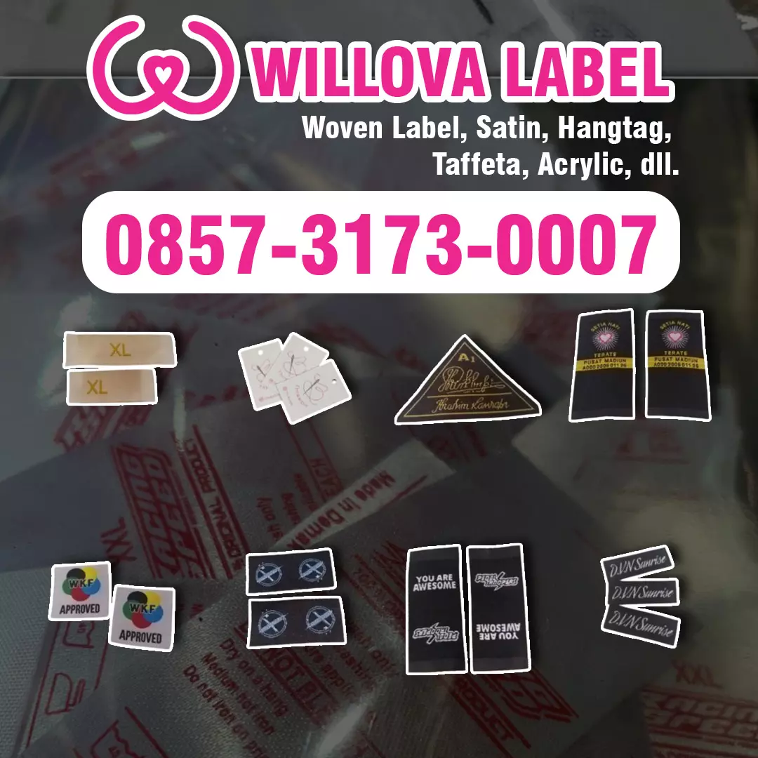 Jasa Pembuatan Label Baju Tuban 0857-3173-0007