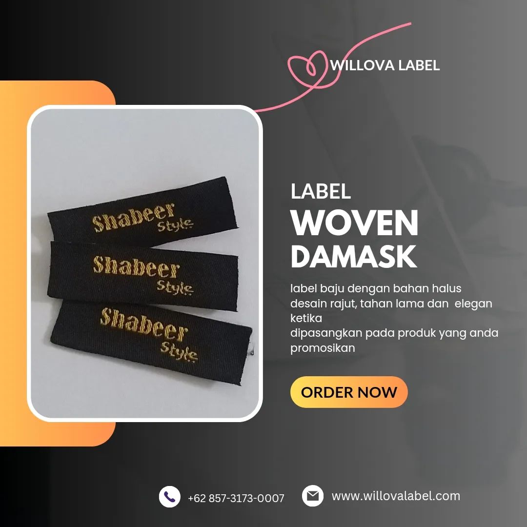 Label Woven Bojonegoro
