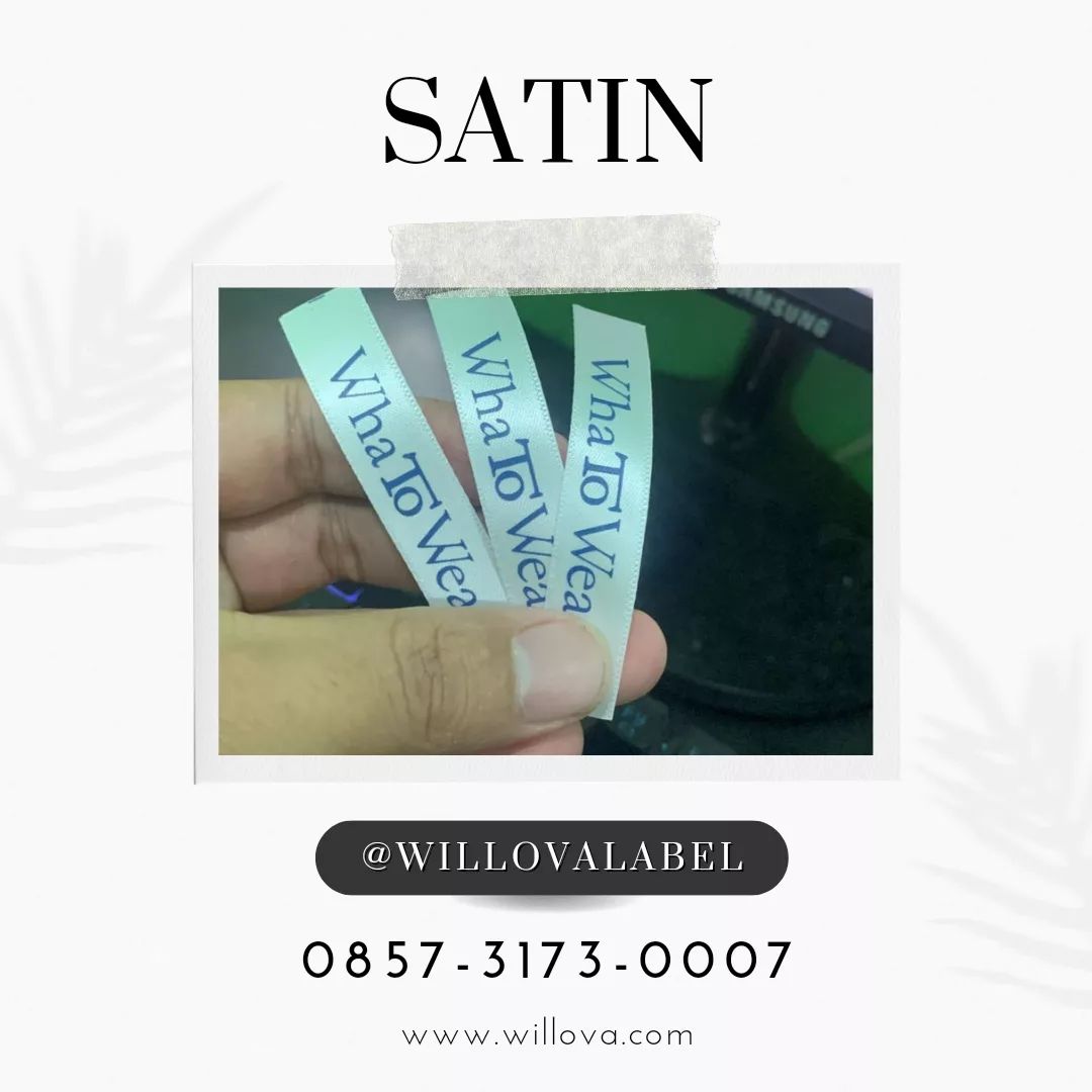Label Woven Jombang